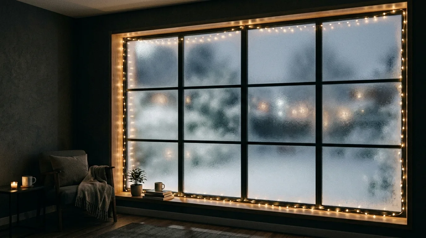 Bring porch lighting into the same holiday story outdoors inspiration for a holiday lit home.